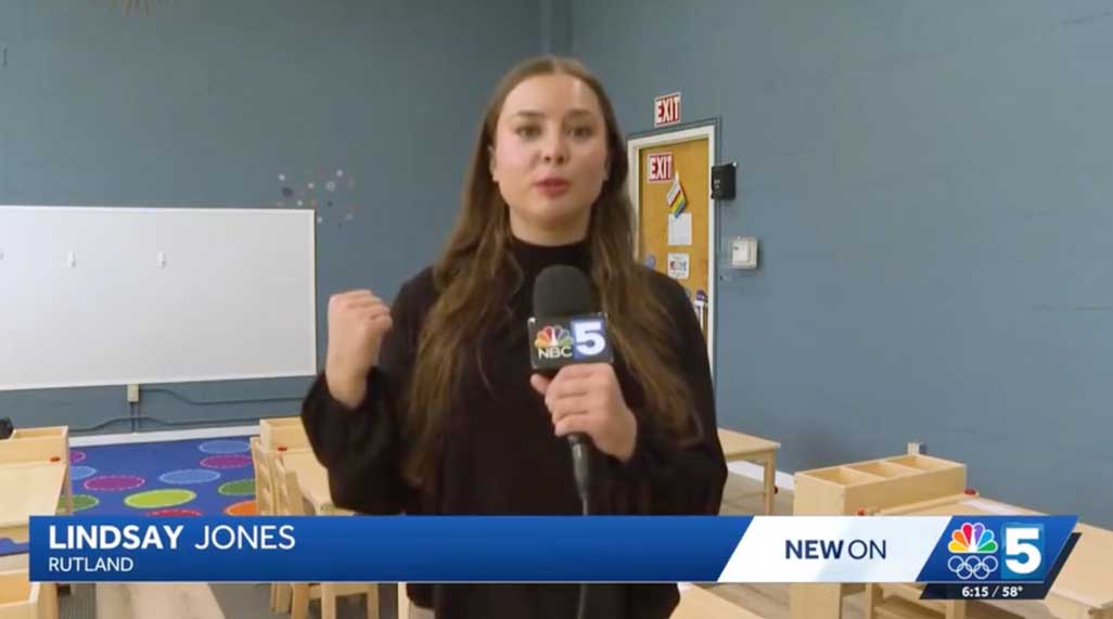 Channel 5 news feature opening shot